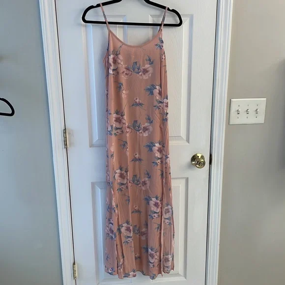 American Eagle Outfitters | Dresses | American Eagle Floral Pink Maxi Dress  Womans Size Small | Poshmark